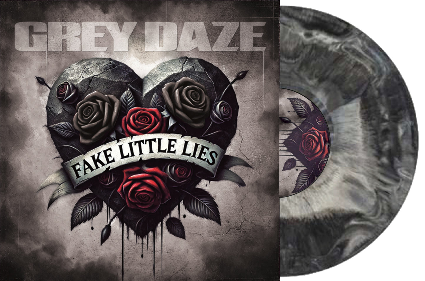 PRE-Order Fake Little Lies Single 12" Vinyl Limited Edition first 100 orders signed