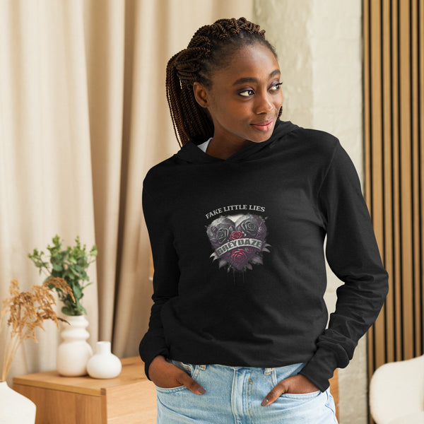 Fake Little Lies Hooded long-sleeve tee