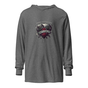 Fake Little Lies Hooded long-sleeve tee