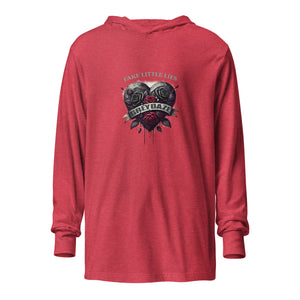 Fake Little Lies Hooded long-sleeve tee