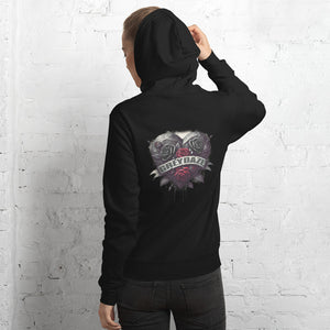 Grey Daze Fake Little Lies Heart Logo Unisex hoodie