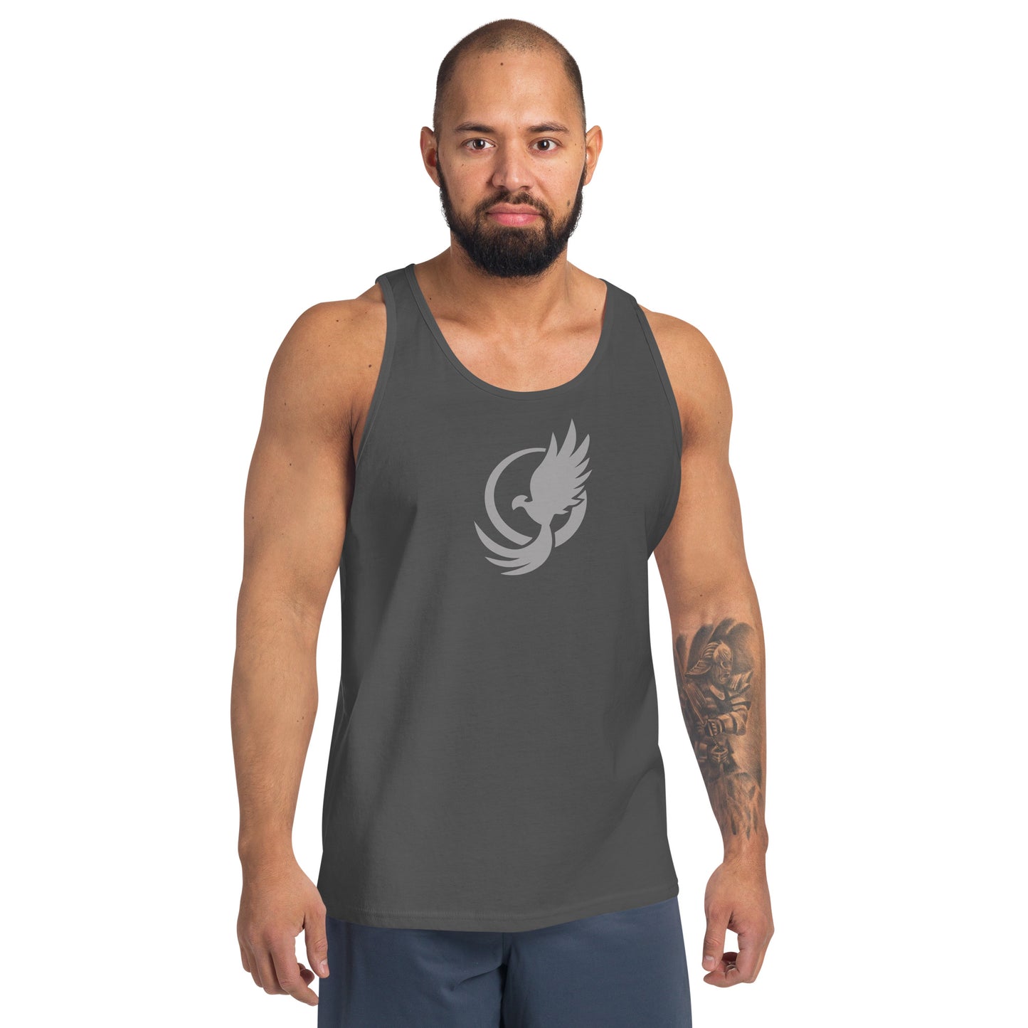 The Phoenix Logo Grey Daze Unisex Tank Top