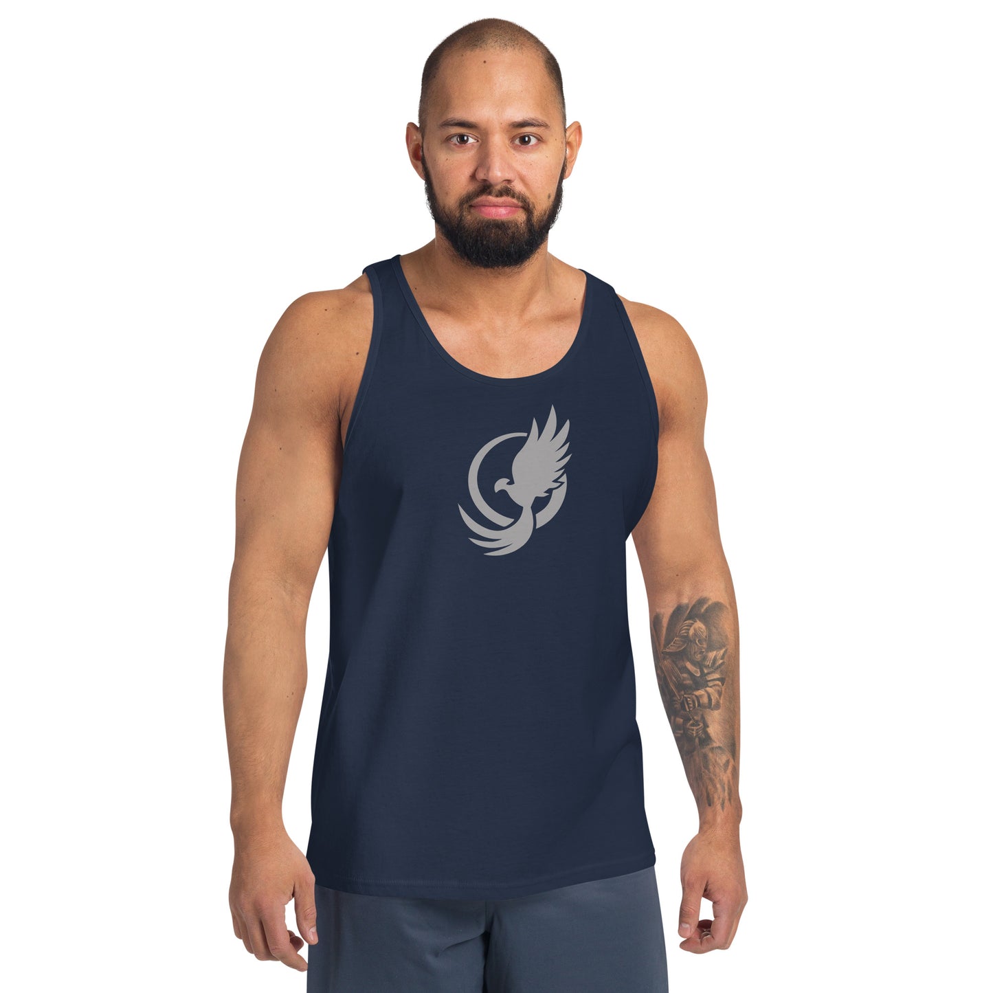 The Phoenix Logo Grey Daze Unisex Tank Top