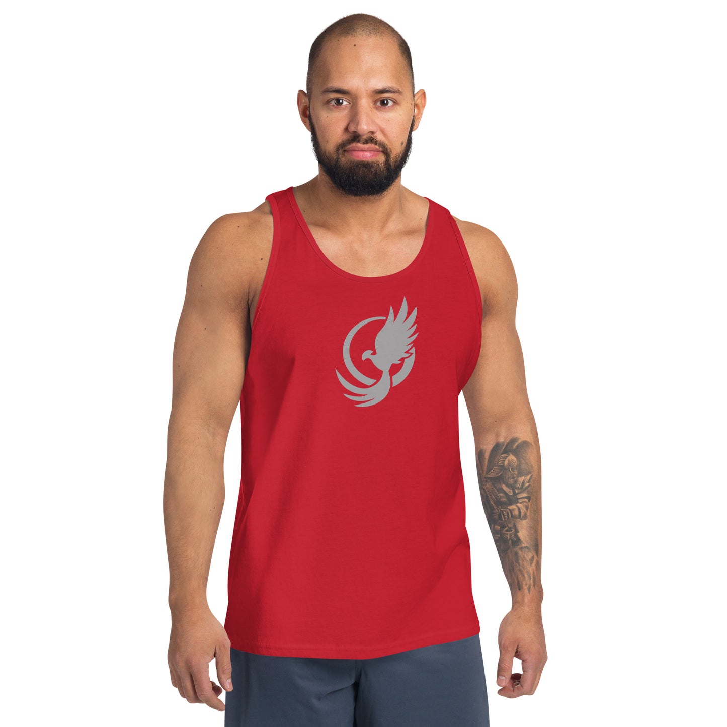The Phoenix Logo Grey Daze Unisex Tank Top