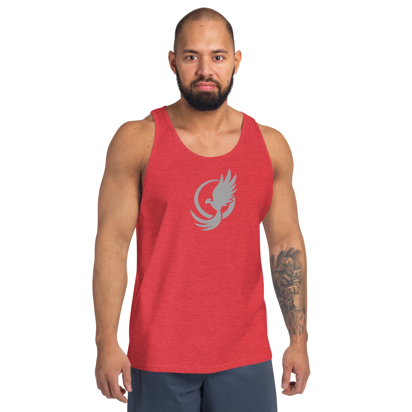 The Phoenix Logo Grey Daze Unisex Tank Top