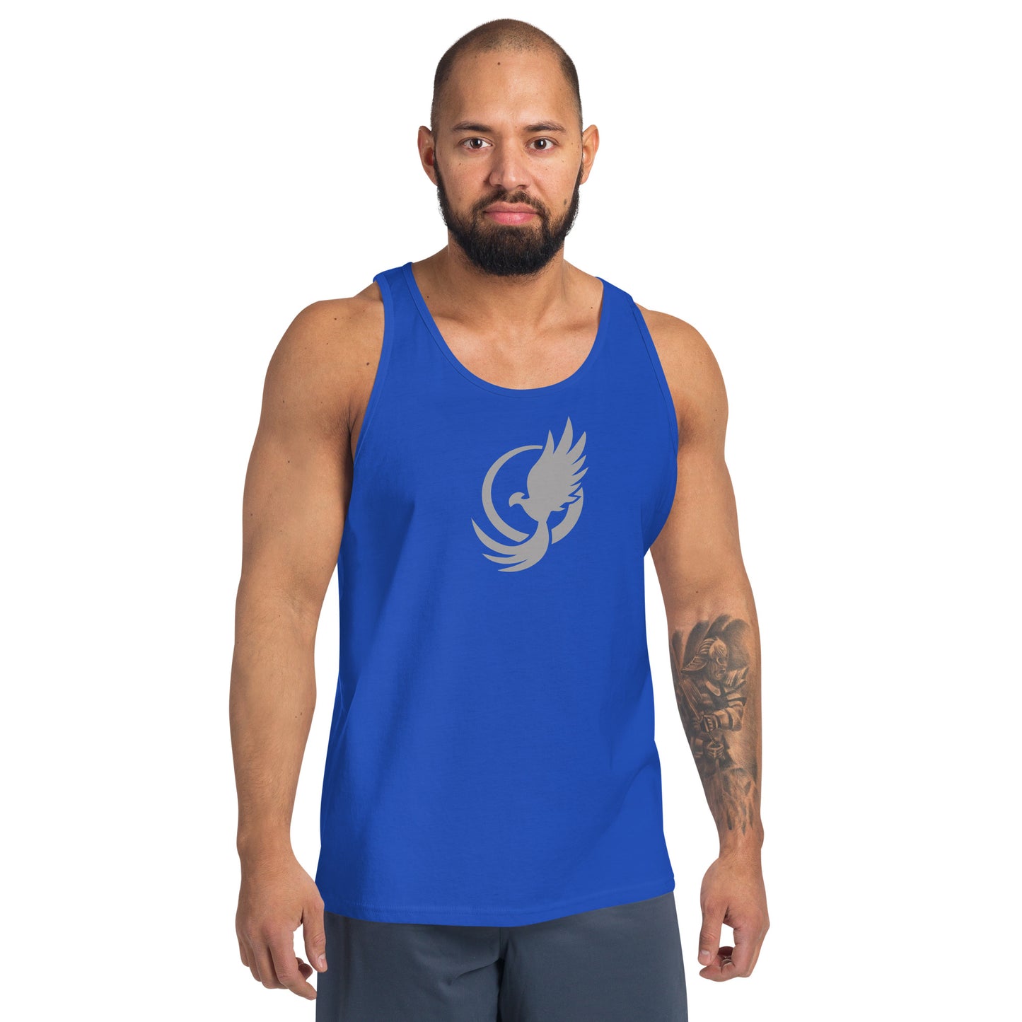 The Phoenix Logo Grey Daze Unisex Tank Top
