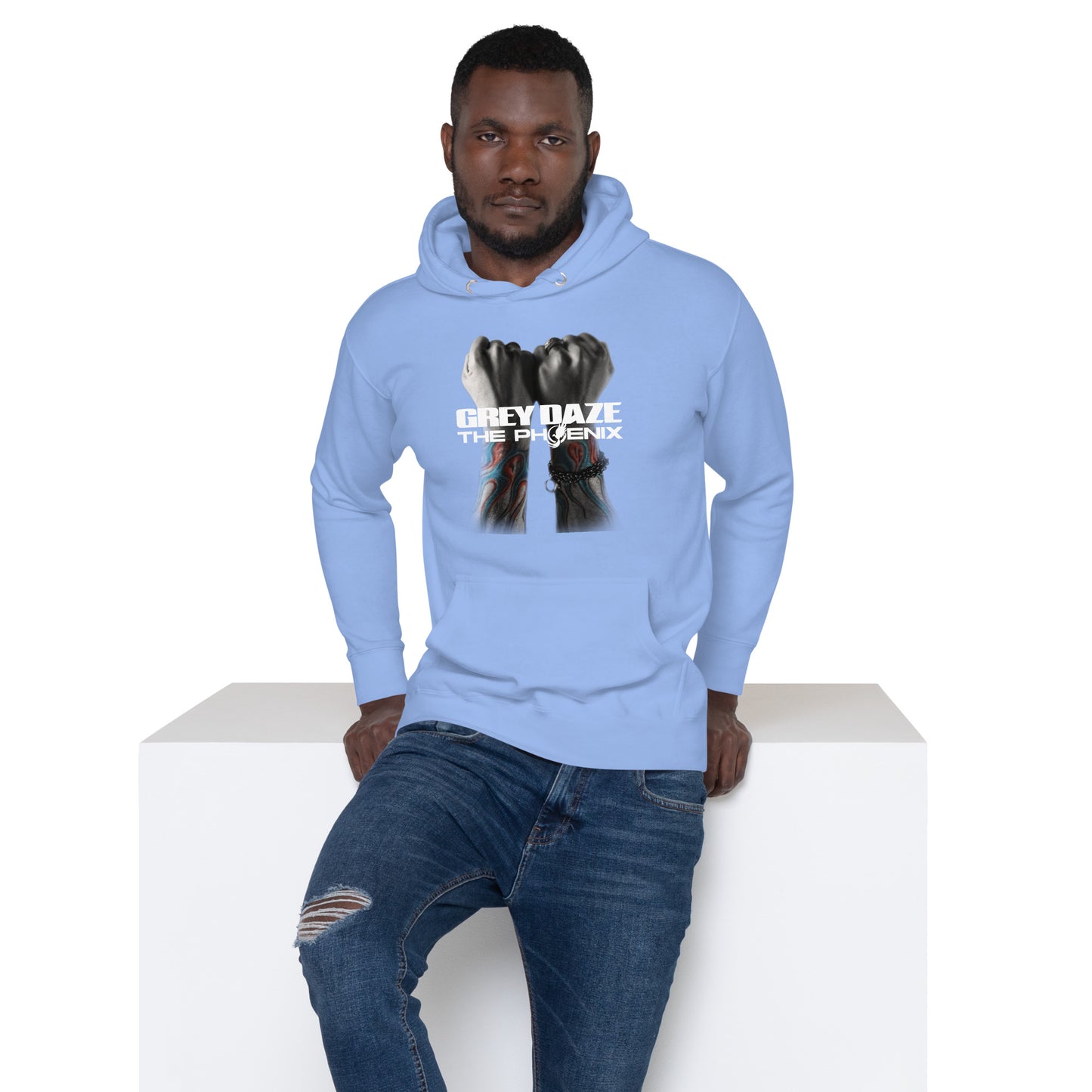The Phoenix Grey Daze Album Cover Unisex Hoodie