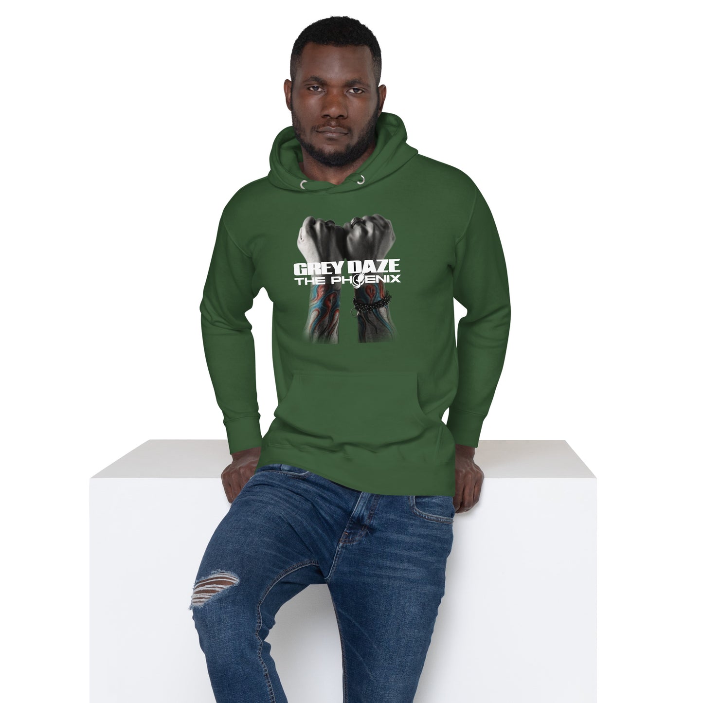 The Phoenix Grey Daze Album Cover Unisex Hoodie