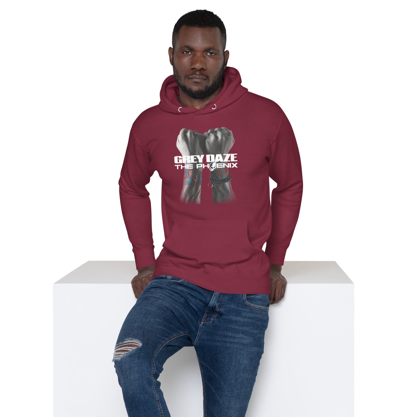 The Phoenix Grey Daze Album Cover Unisex Hoodie
