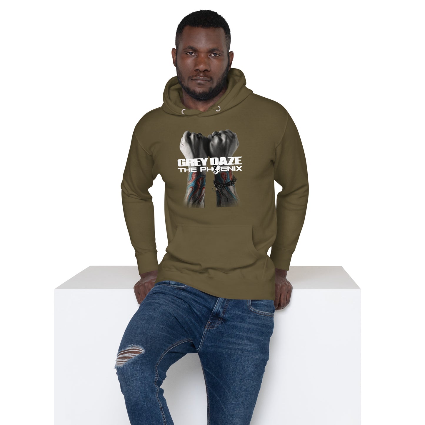 The Phoenix Grey Daze Album Cover Unisex Hoodie