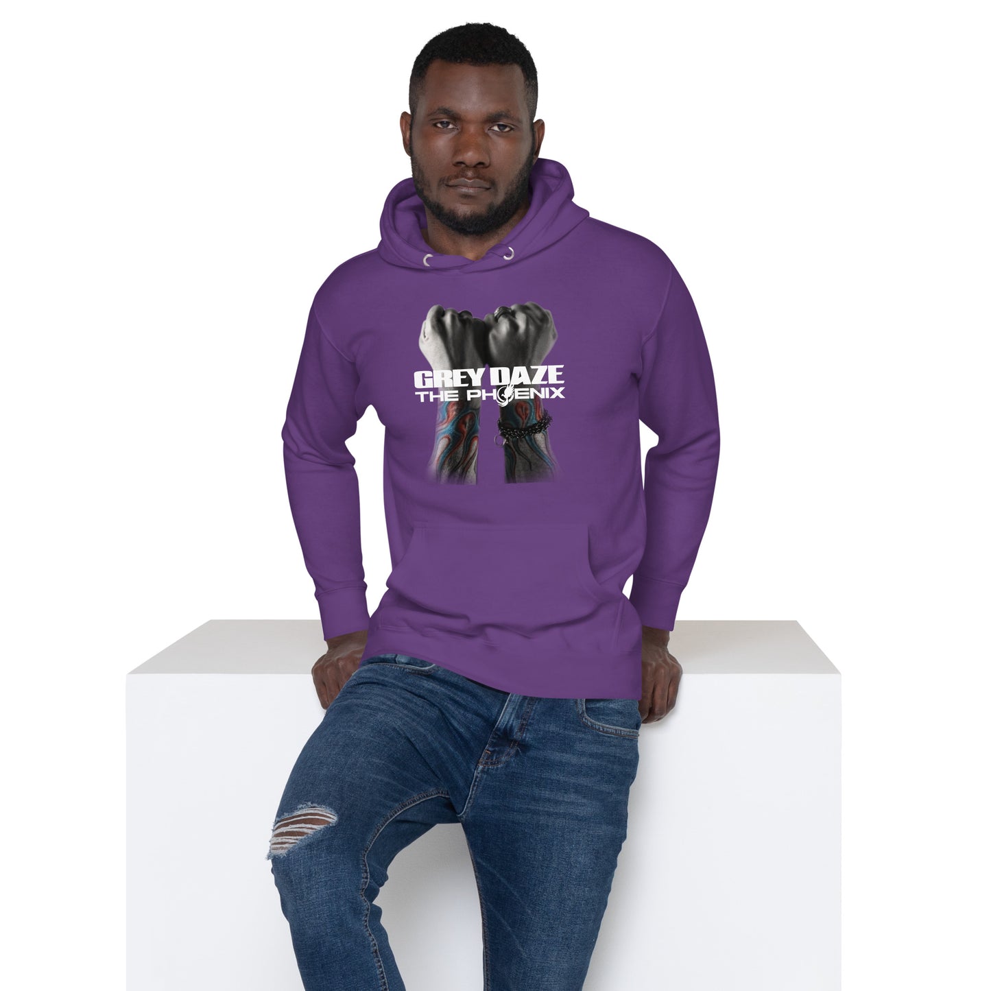The Phoenix Grey Daze Album Cover Unisex Hoodie