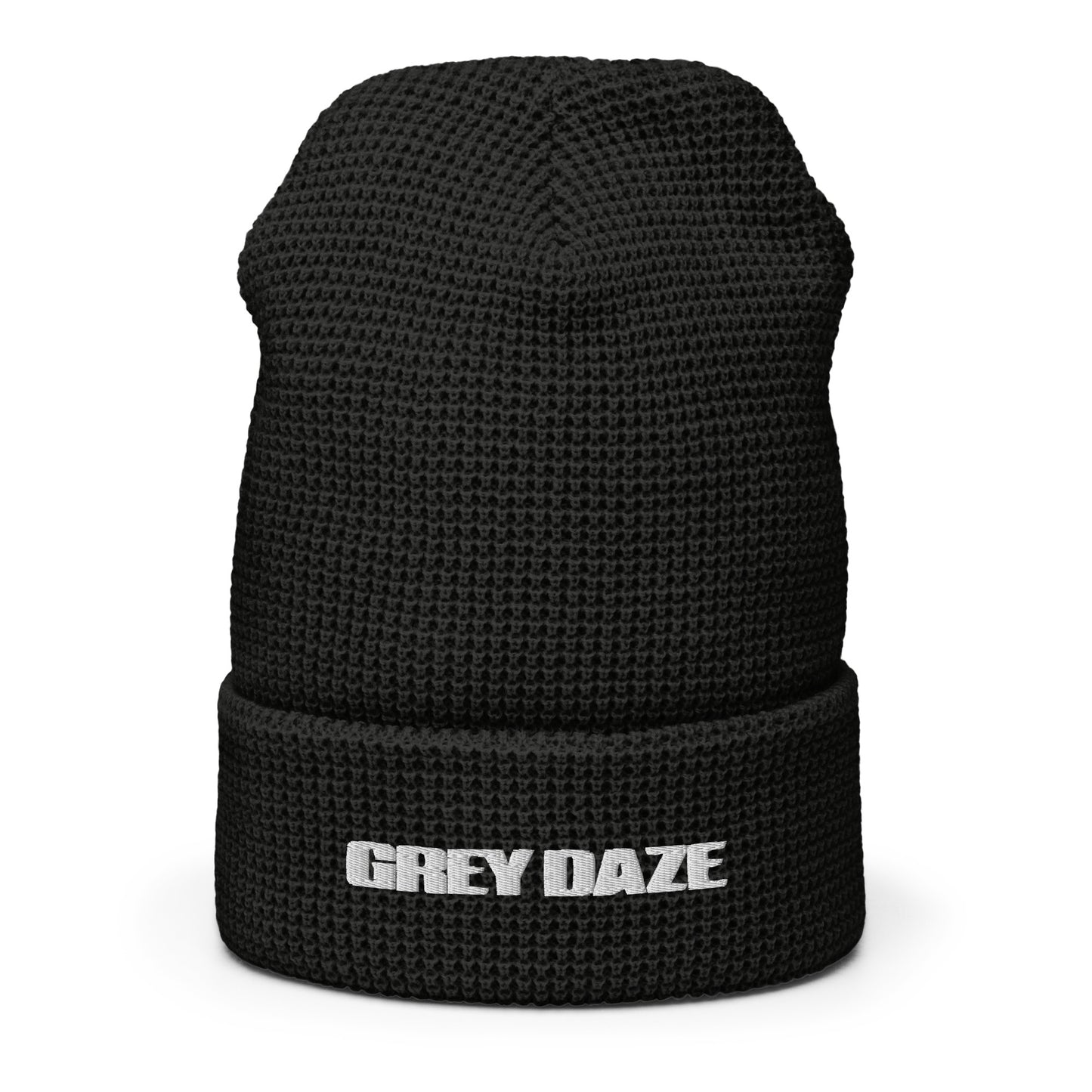 Grey Daze Logo Waffle beanie