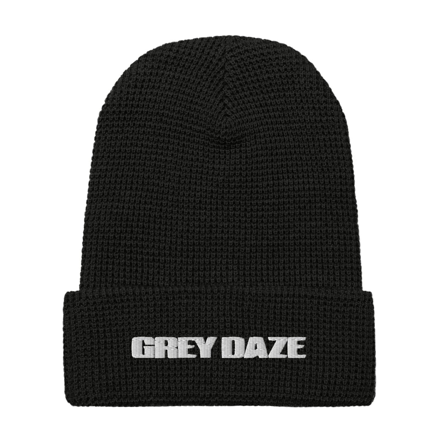 Grey Daze Logo Waffle beanie