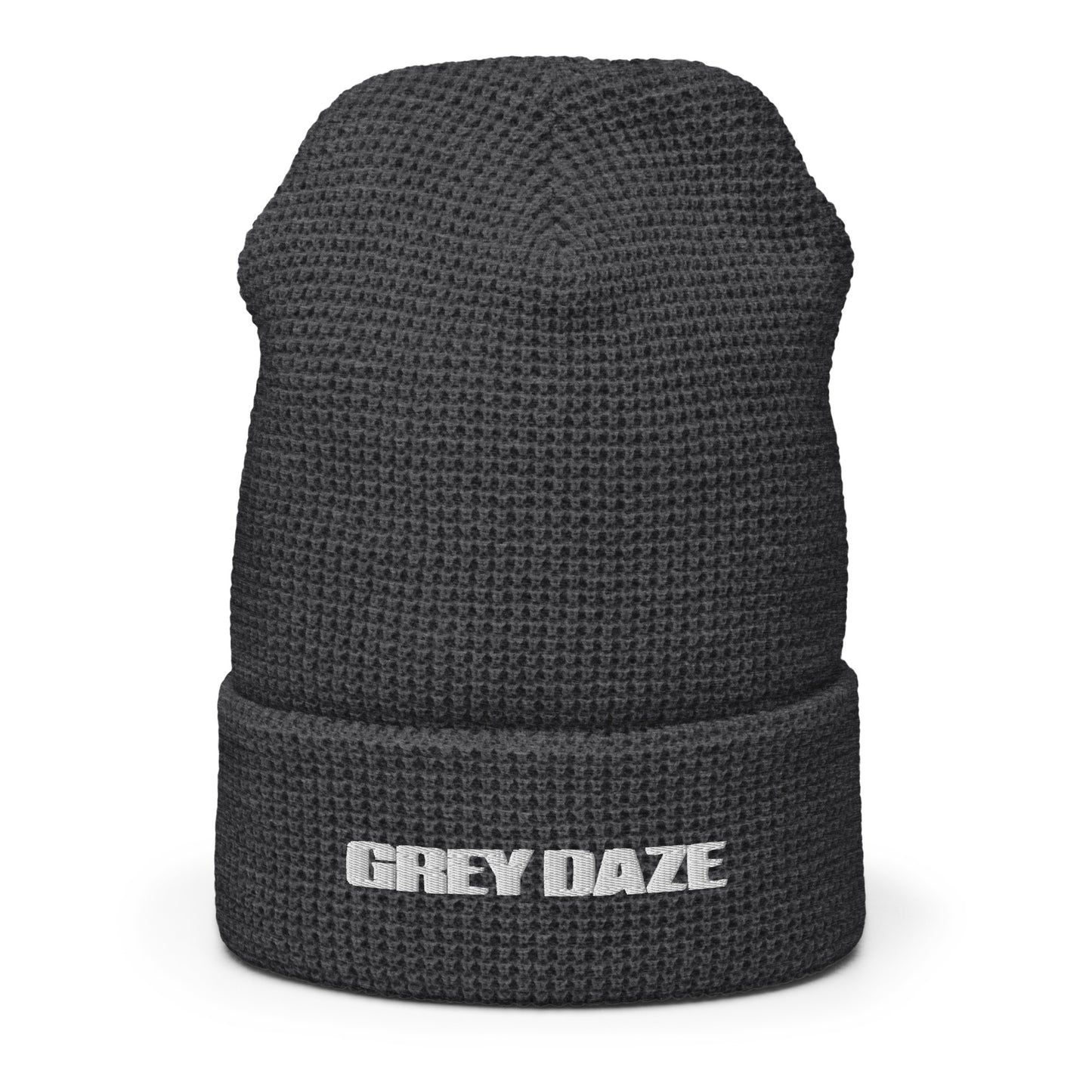 Grey Daze Logo Waffle beanie