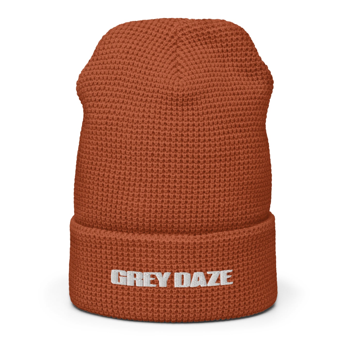 Grey Daze Logo Waffle beanie