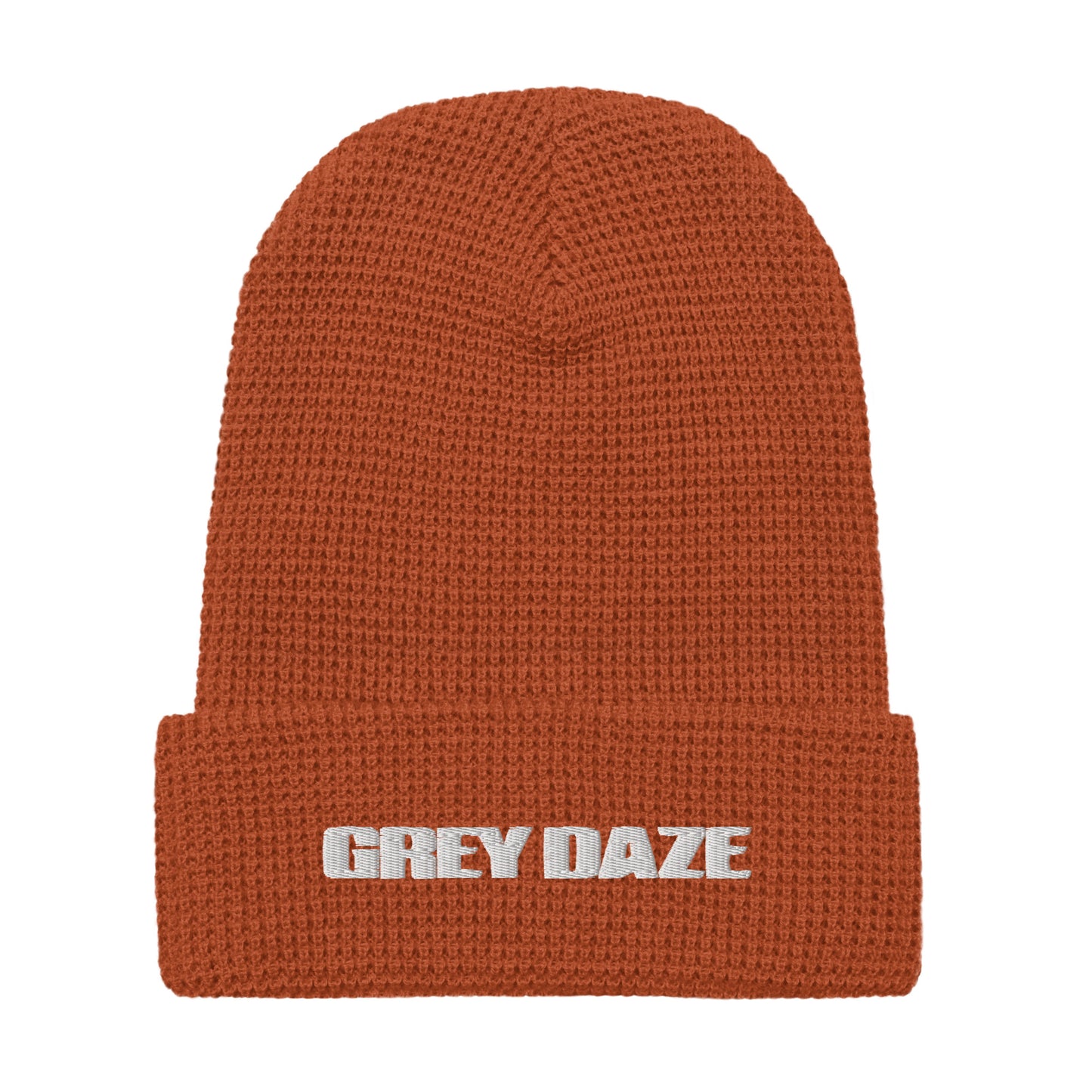 Grey Daze Logo Waffle beanie