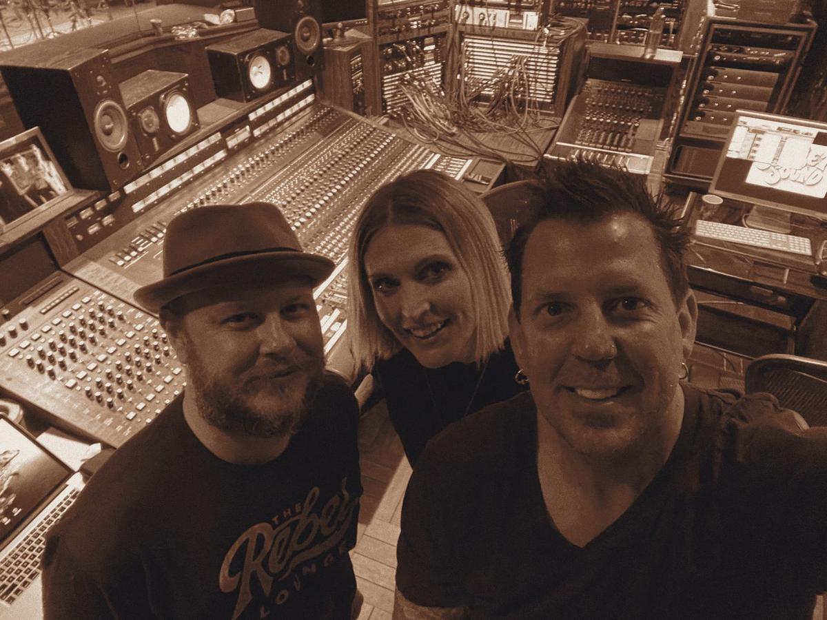 At the console