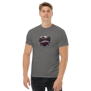 Grey Daze Fake Little Lies Heart Logo Unisex classic tee