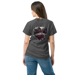 Grey Daze Fake Little Lies Heart Logo Unisex classic tee