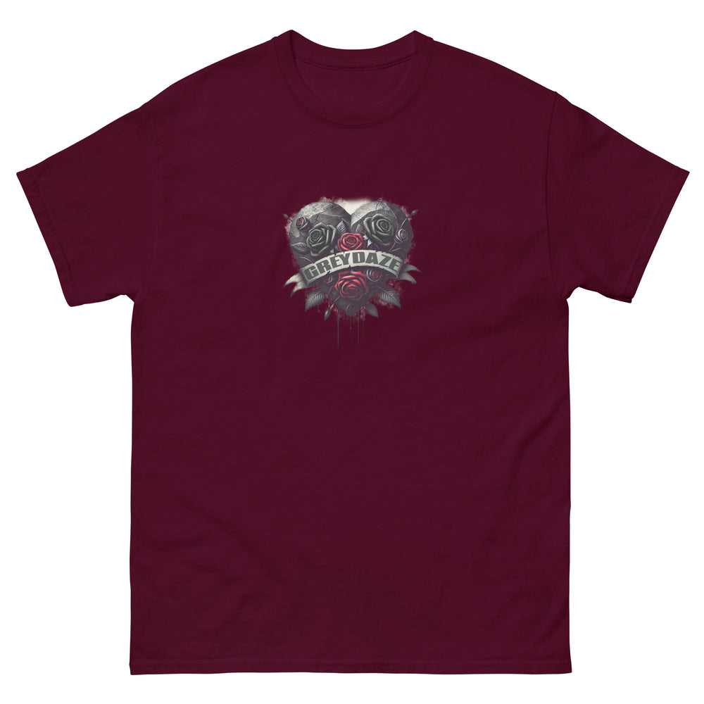 Grey Daze Fake Little Lies Heart Logo Unisex classic tee