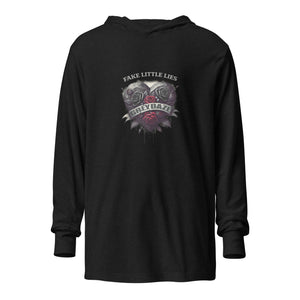 Fake Little Lies Hooded long-sleeve tee