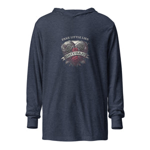 Fake Little Lies Hooded long-sleeve tee