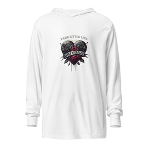 Fake Little Lies Hooded long-sleeve tee