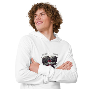Fake Little Lies Hooded long-sleeve tee
