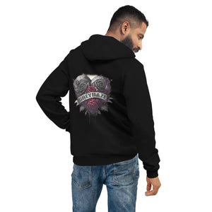 Grey Daze Fake Little Lies Heart Logo Unisex hoodie