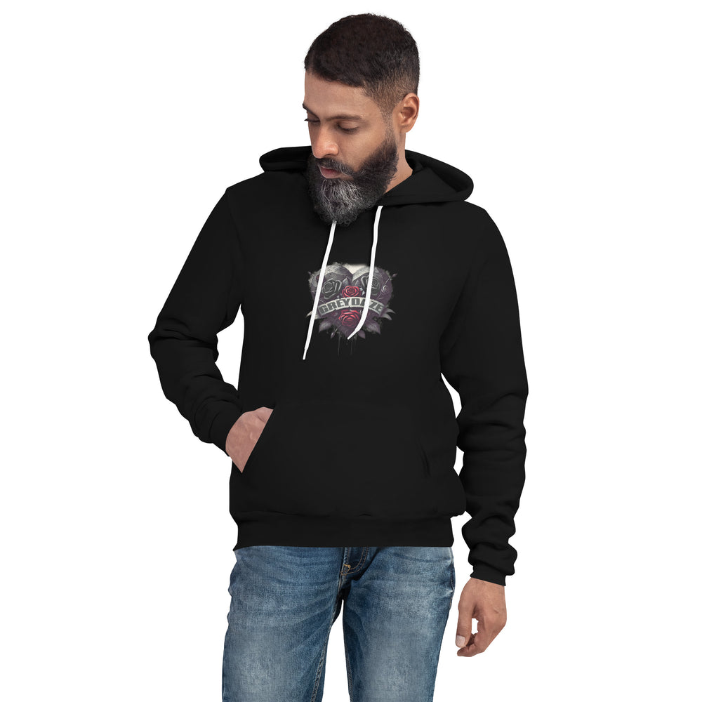 Grey Daze Fake Little Lies Heart Logo Unisex hoodie