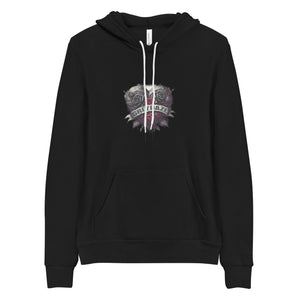 Grey Daze Fake Little Lies Heart Logo Unisex hoodie