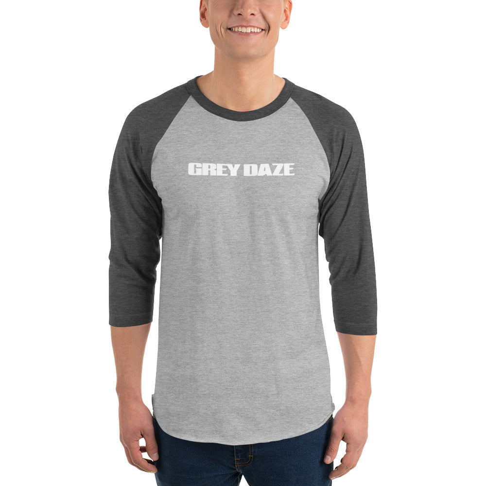 Grey Daze Logo 3/4 sleeve raglan shirt