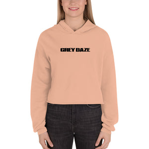 Grey Daze Logo Crop Hoodie