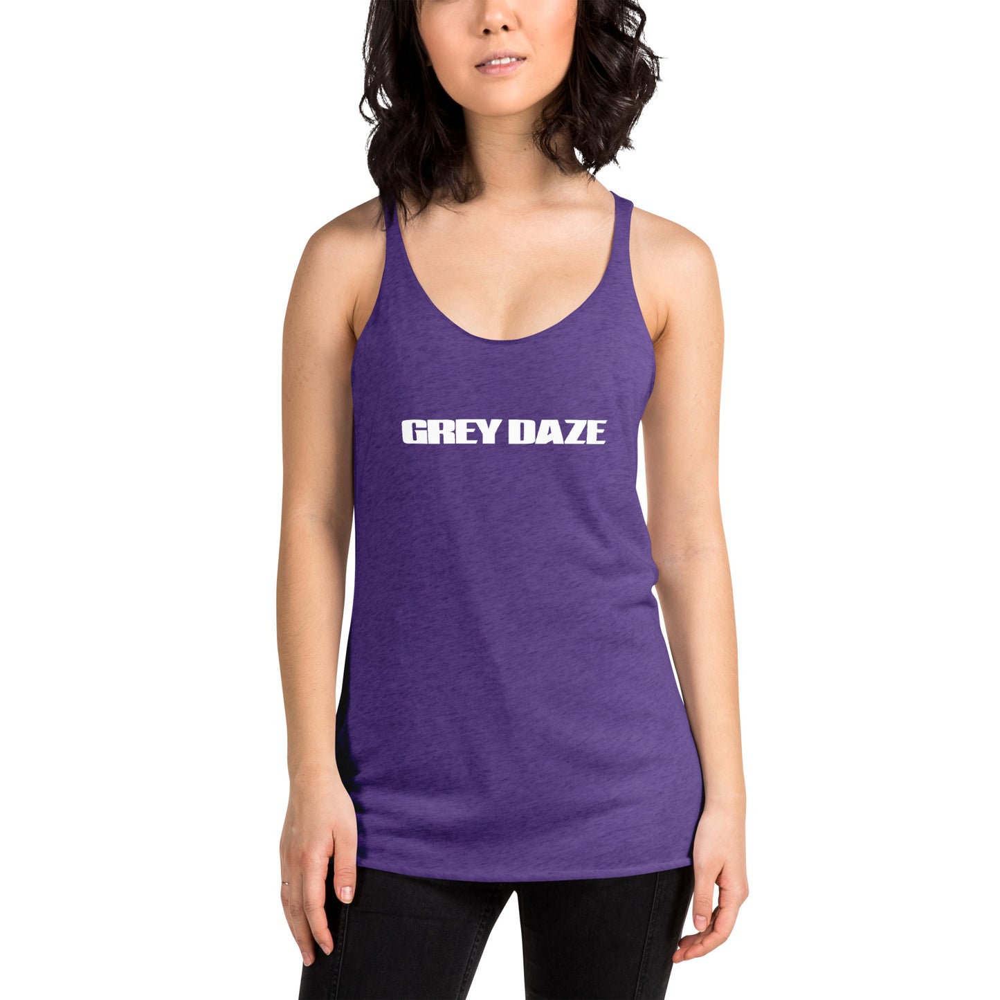 Grey Daze Logo Women's Racerback Tank