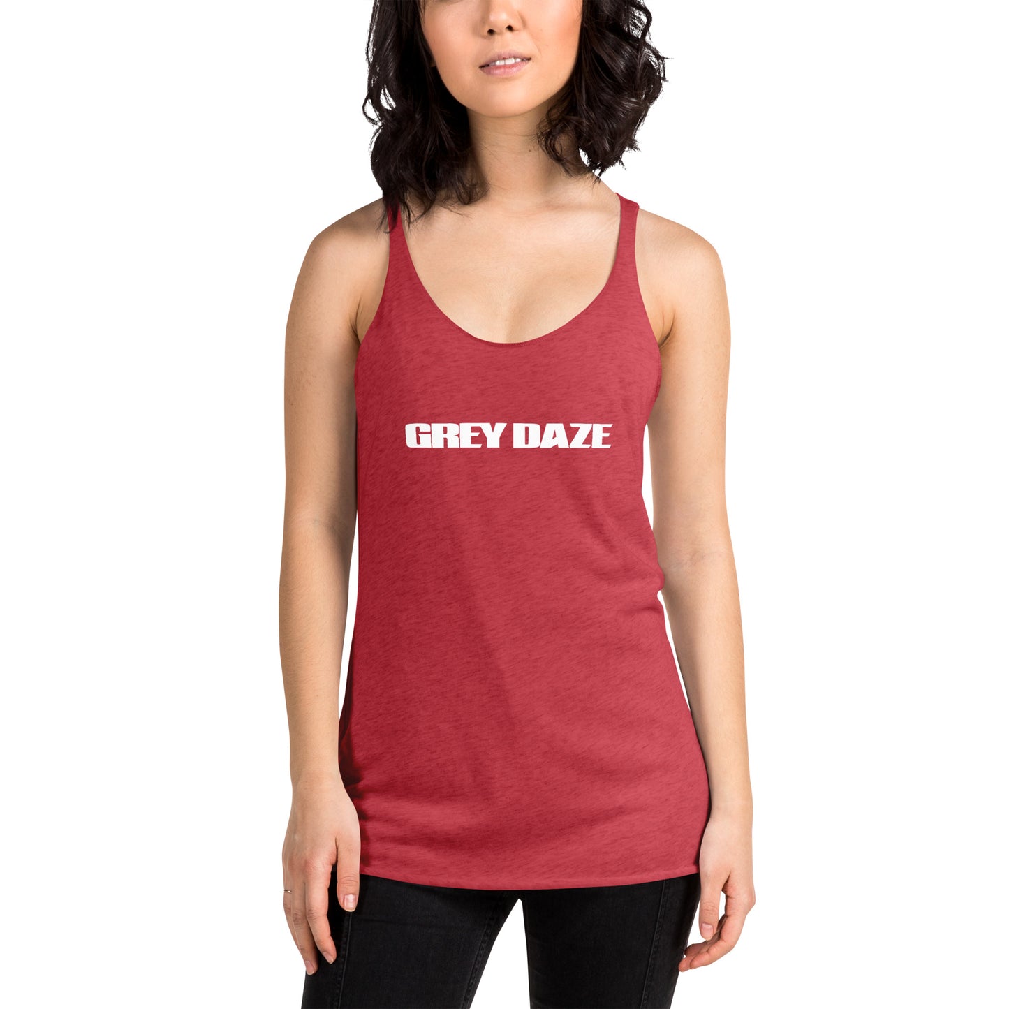 Grey Daze Logo Women's Racerback Tank