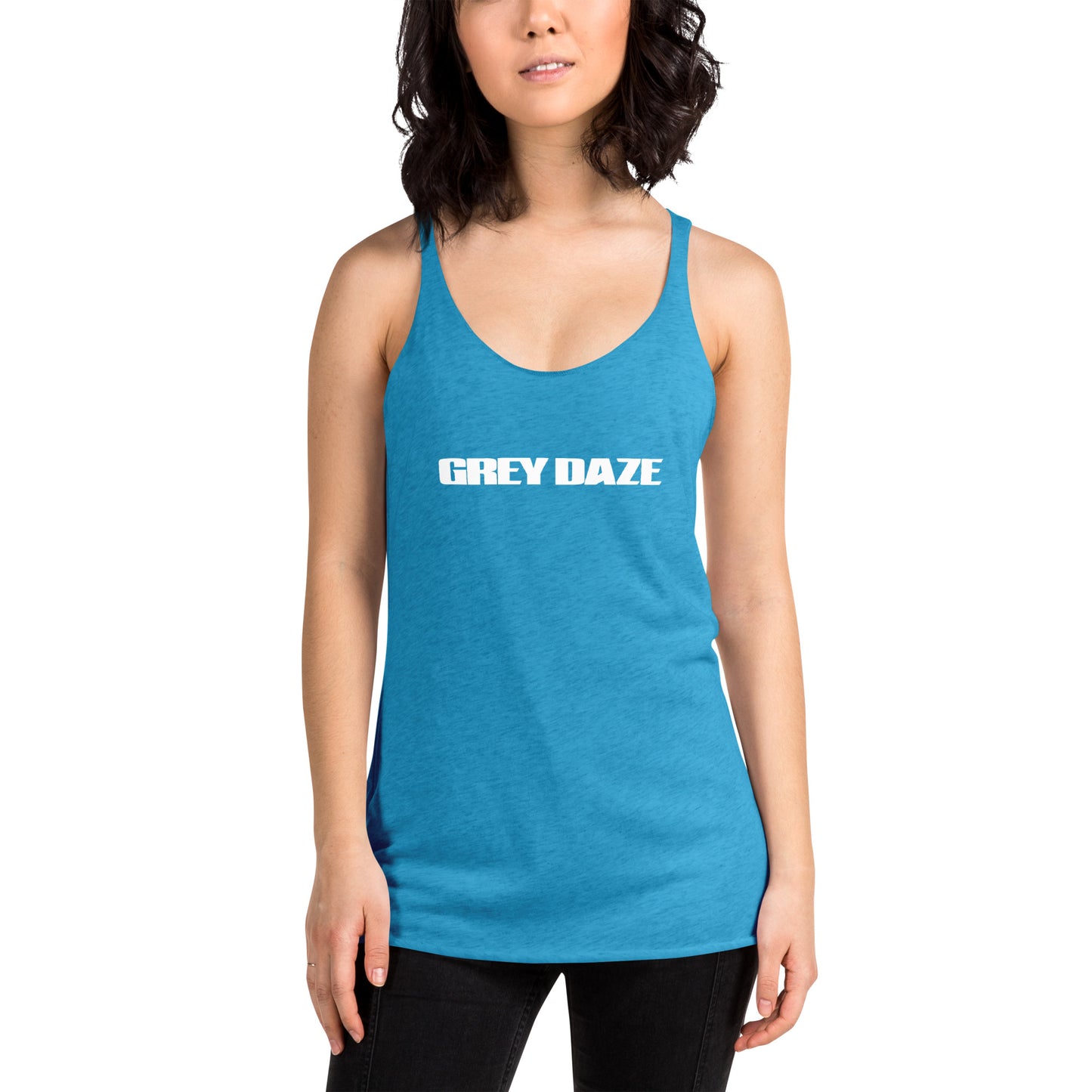 Grey Daze Logo Women's Racerback Tank