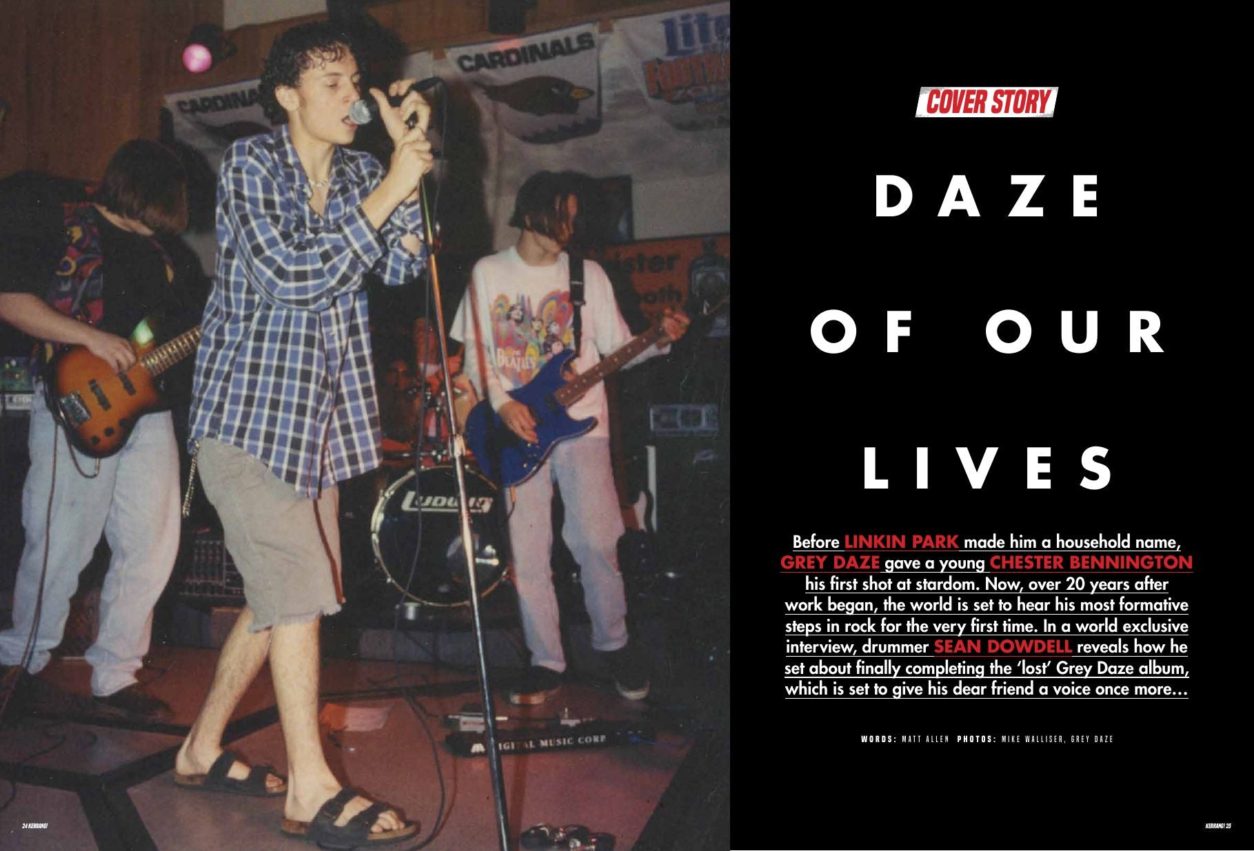 Kerrang! Daze of Our Lives, spread 1 of 4