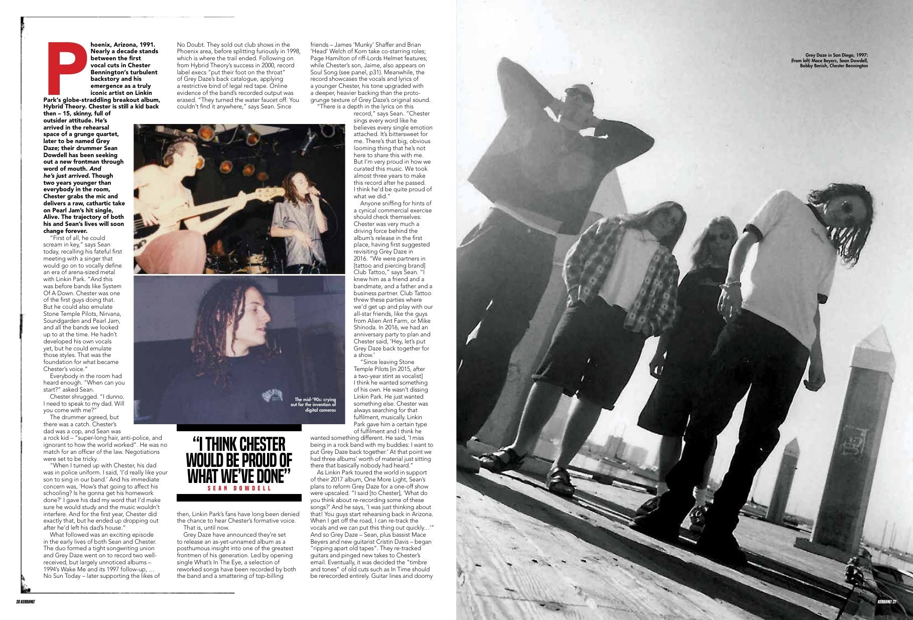 Kerrang! Daze of Our Lives, spread 2 of 4