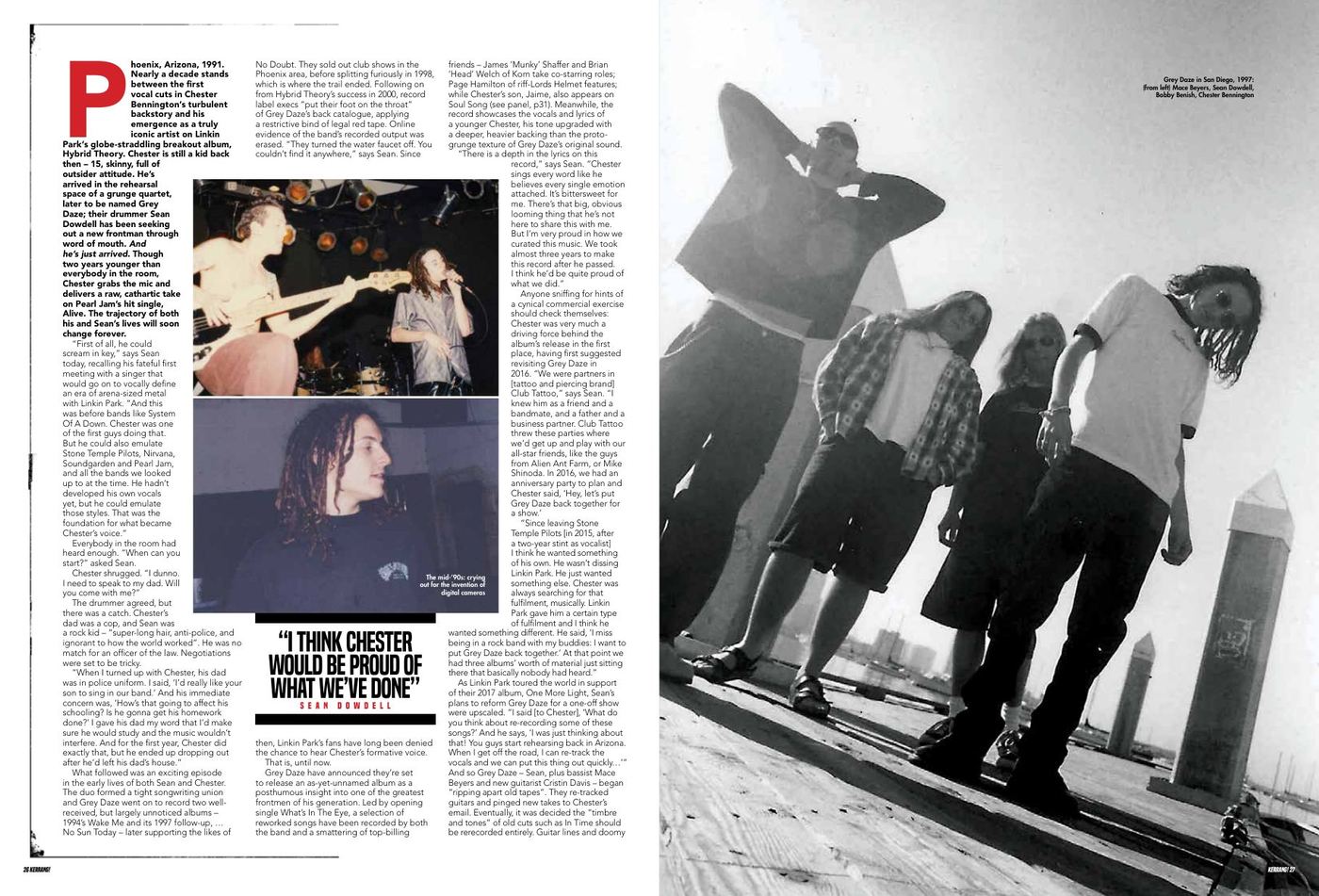 Kerrang! Daze of Our Lives, spread 2 of 4