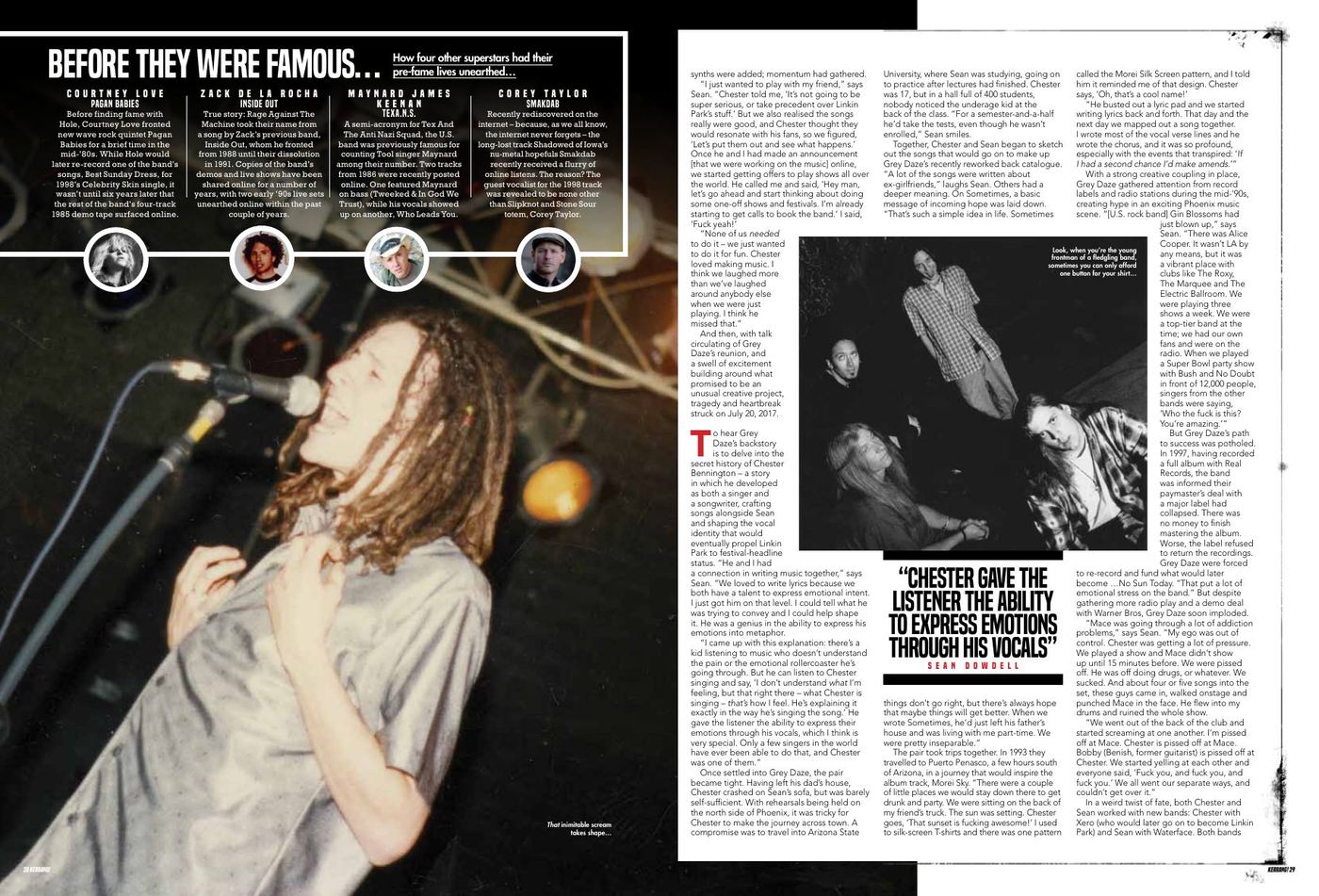 Kerrang! Daze of Our Lives, spread 3 of 4