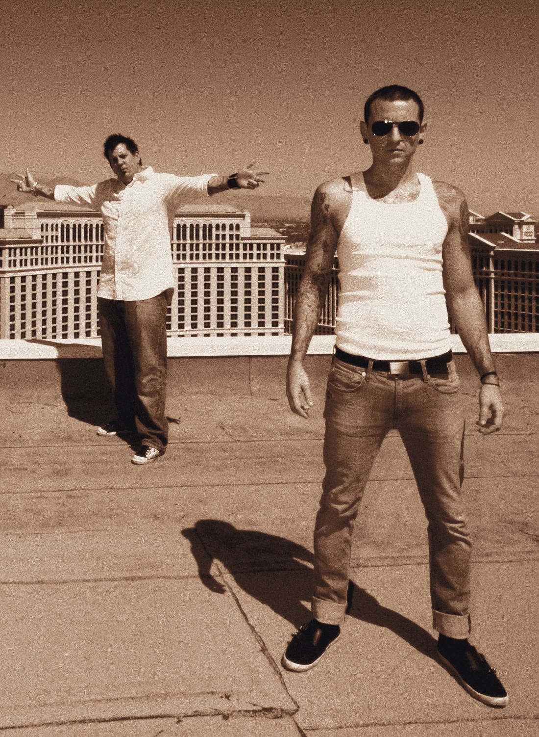 Archive photo, Las Vegas rooftop